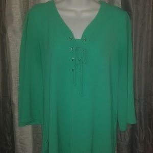 Spense green top